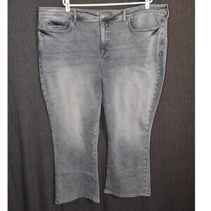 NYDJ Not Your Daughter's Jeans Flare Women's 26W Future Fit Denim Jeans Plus